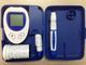 Metro del glucosio del diabete del sangue del pacchetto della scatola dei colori con la striscia test 25pcs fornitore